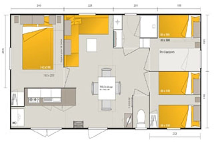 Stacaravan Laguna Deluxe | Adriatische kust | Italië | Pra delle ... Stacaravan Laguna Deluxe | Adriatische kust | Italië | Pra delle ...